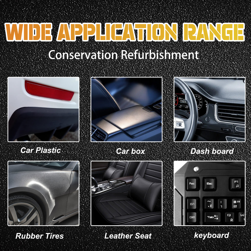 Plastics Repair Agent, Car Leather Seat Interior Polishing Decontamination Cleaning And Refurbishing Agent