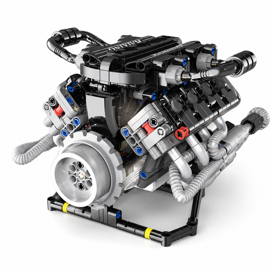 V8 Engine Block Building Kit