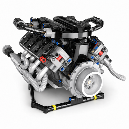 V8 Engine Block Building Kit