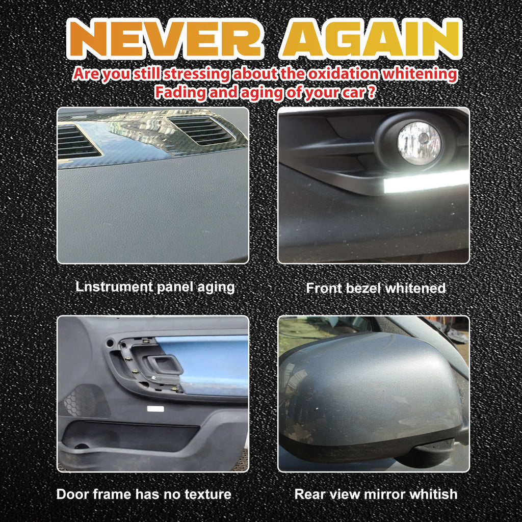 Plastics Repair Agent, Car Leather Seat Interior Polishing Decontamination Cleaning And Refurbishing Agent